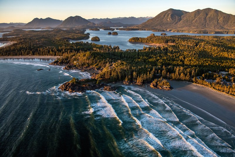 Mer de Tofino au Canada